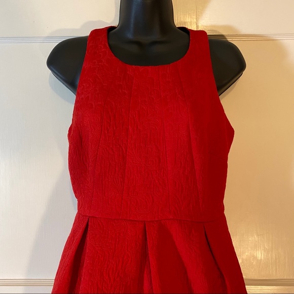 Moulinette Soeurs Red Cocktail Dress sz 4 NWOT - Picture 2 of 15